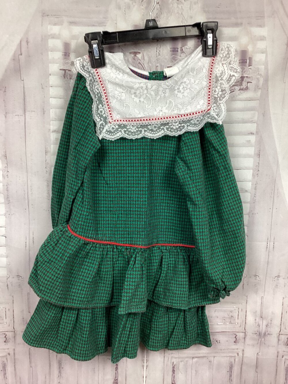 Vintage Bryan Green Plaid Dress 5